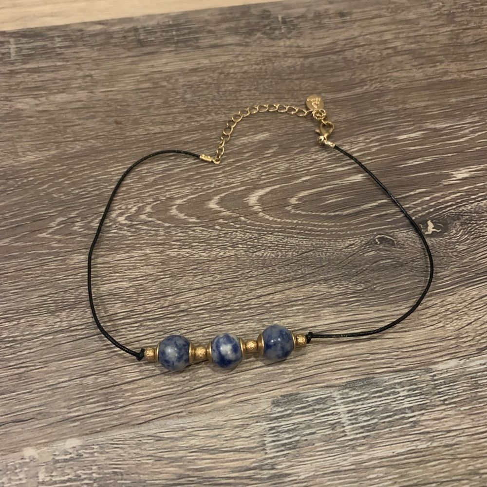 Blue Choker